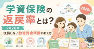 学資保険の返戻率とは?2026年、後悔しない教育資金準備の考え方